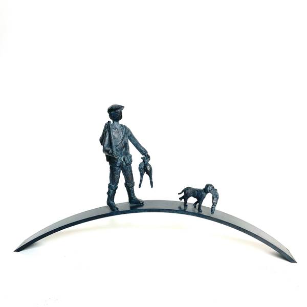 Retour de chasse Modern Sculpture valentine laude - Subjektiv.art