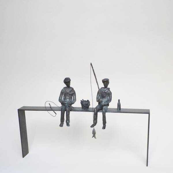 Jamais bredouille Modern Sculpture valentine laude - Subjektiv.art