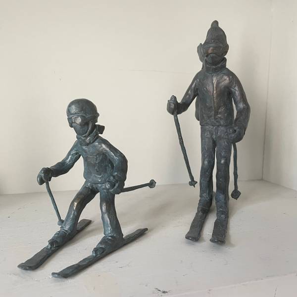 Premiere etoile et Godille Modern Sculpture valentine laude - Subjektiv.art