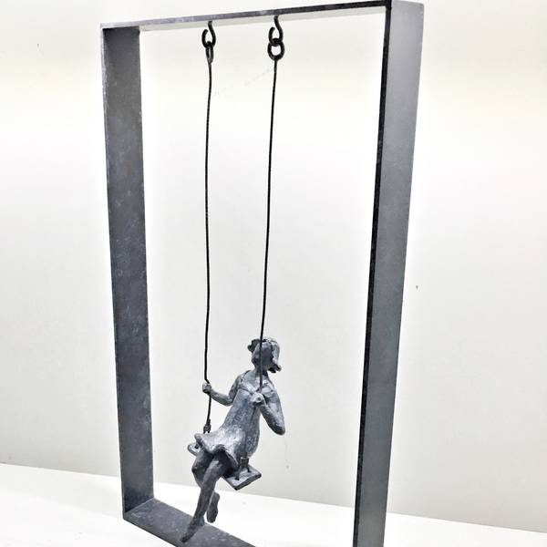 Toujours plus haut Modern Sculpture valentine laude - Subjektiv.art