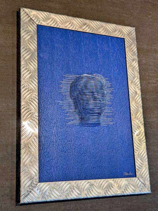 Jeune fille Surrealistic Mixed media Hubert LAUDE - Subjektiv.art