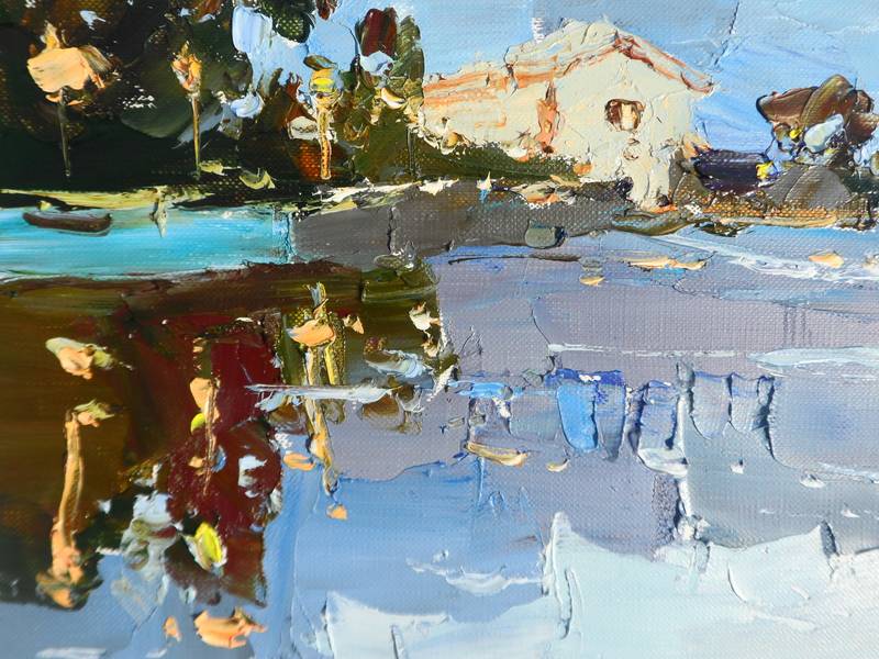 Warm evening Fine Art Painting Yehor Dulin - Subjektiv.art
