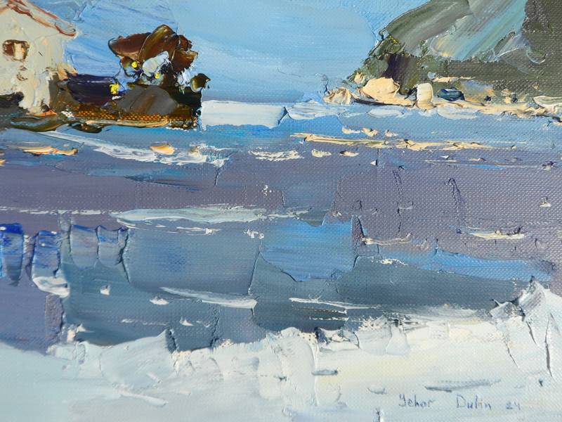 Warm evening Fine Art Painting Yehor Dulin - Subjektiv.art