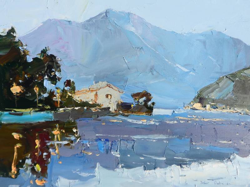 Warm evening Fine Art Painting Yehor Dulin - Subjektiv.art