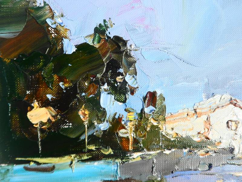 Warm evening Fine Art Painting Yehor Dulin - Subjektiv.art