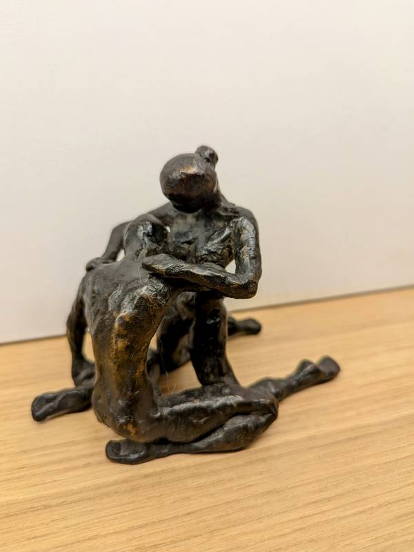 La repentance Expressive and gestural Sculpture Hubert LAUDE - Subjektiv.art