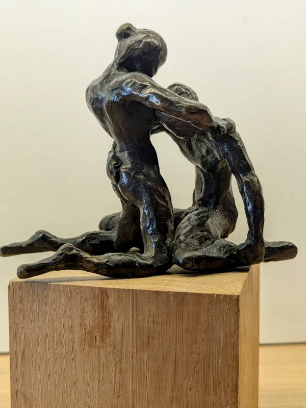 La repentance Expressive and gestural Sculpture Hubert LAUDE - Subjektiv.art