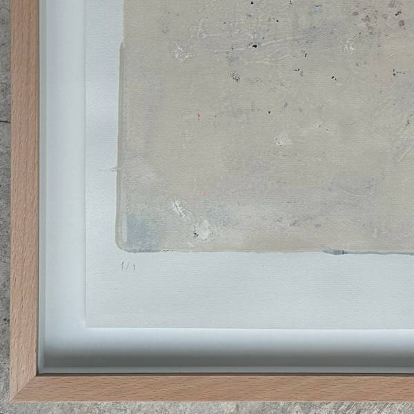 Sand settle Abstract Engraving Mariana Horgan - Subjektiv.art