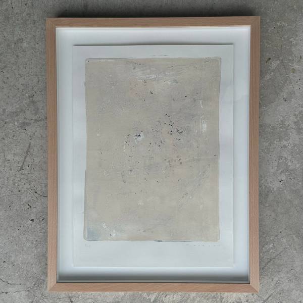 Sand settle Abstract Engraving Mariana Horgan - Subjektiv.art