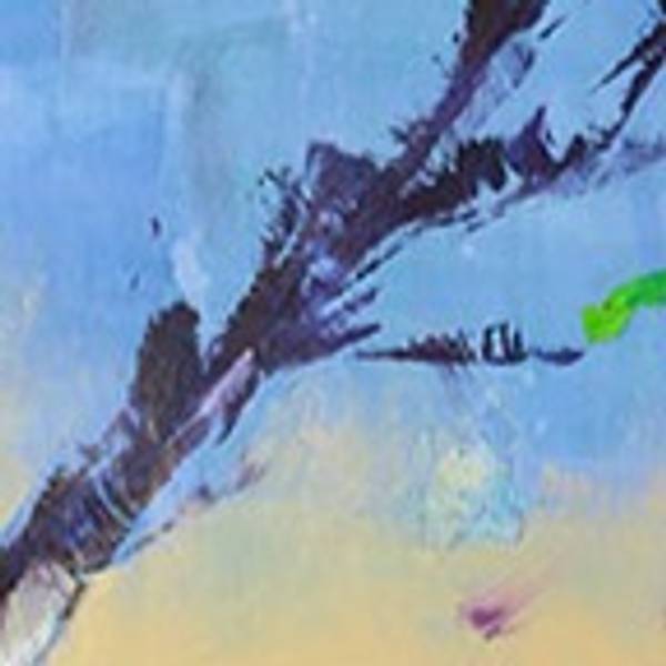 Couple Expressive and gestural Painting pascal Langevin - Subjektiv.art