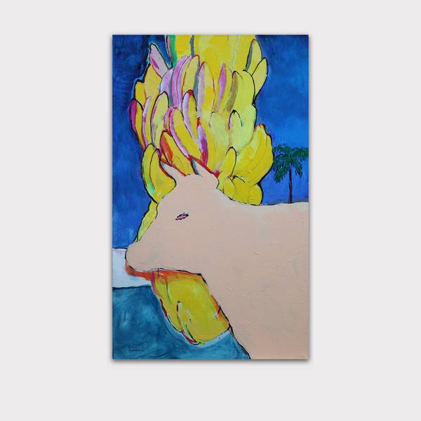 Supercow  Pop art Painting Artem Andreichuk - Subjektiv.art
