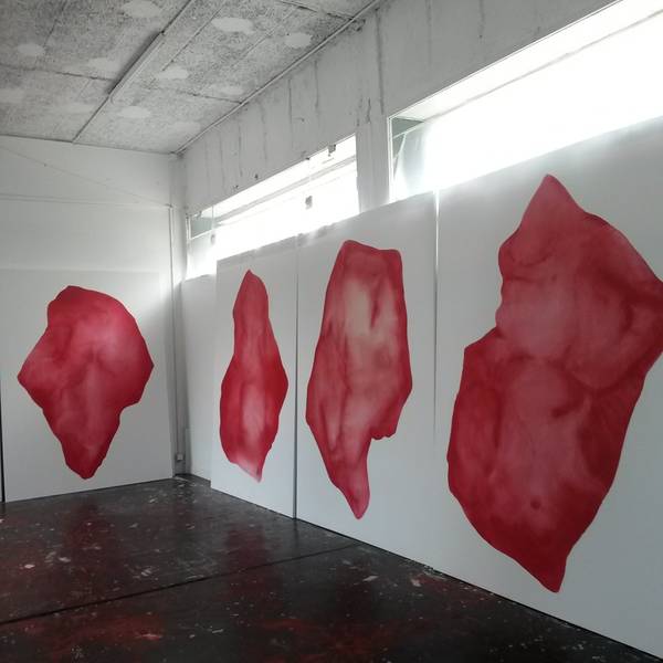 2015-T21 Abstract Painting Natalie  Lamotte - Subjektiv.art