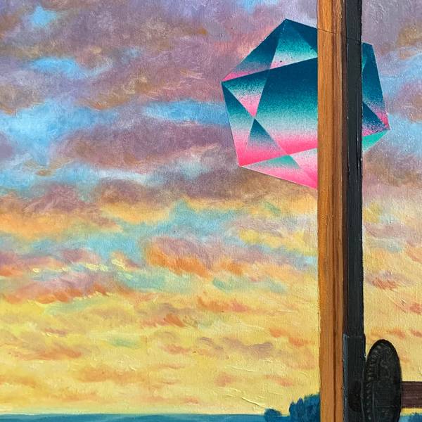 Équinoxe Surrealistic Painting Li B Edmond - Subjektiv.art