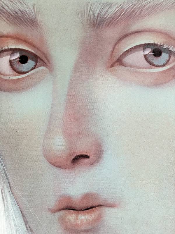 Portrait  Modern Painting Alina  Anokhina  - Subjektiv.art