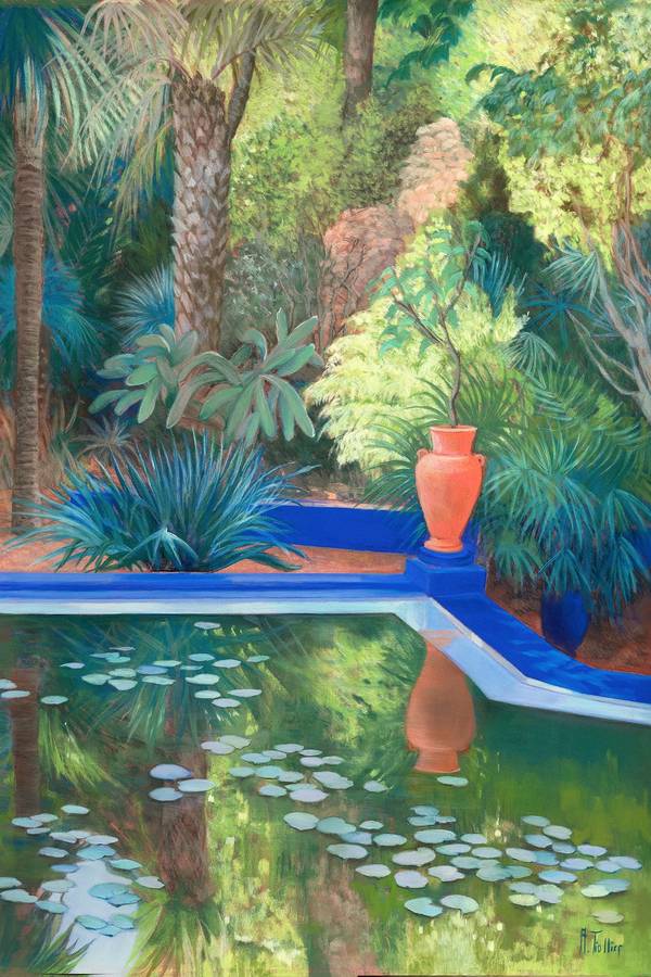 Instant Majorelle VII  - Subjektiv.art