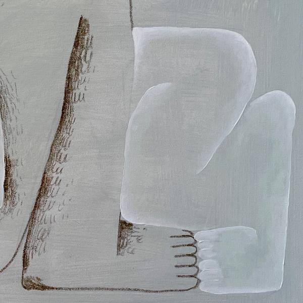 «Invention» Naive Painting Sasha Luneva - Subjektiv.art