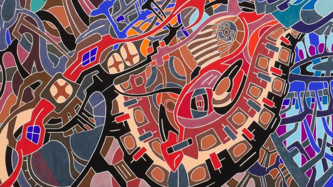 Gravity Abstract Painting Eugene Pokutnev - Subjektiv.art