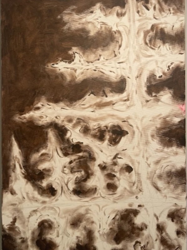 Kostki Abstract Painting Olga Zolotarova - Subjektiv.art