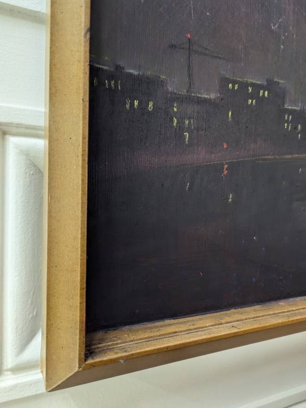 retour d'usine Urban and pop Painting Hubert LAUDE - Subjektiv.art