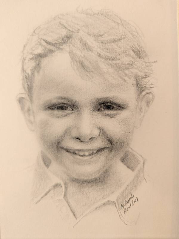 Martin Expressive and gestural Drawing Hubert LAUDE - Subjektiv.art