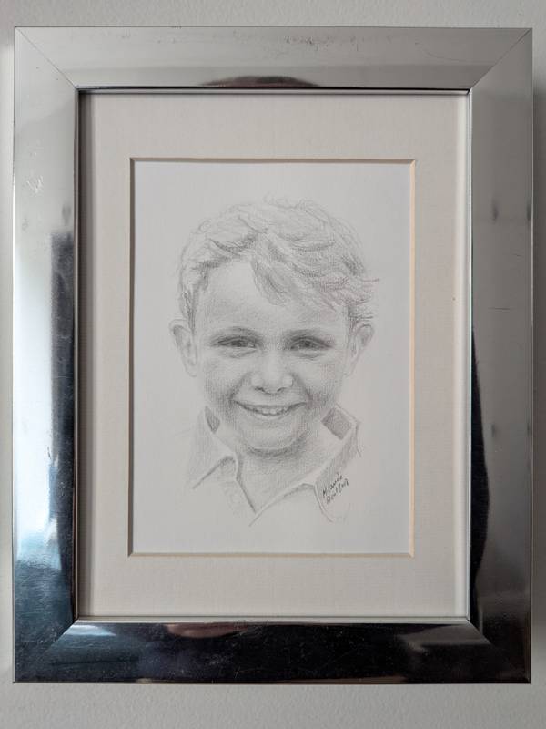 Martin Expressive and gestural Drawing Hubert LAUDE - Subjektiv.art