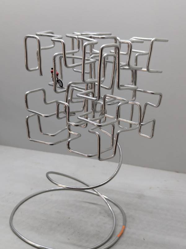 ascension Graphic, illustrative and typographic Sculpture Hubert LAUDE - Subjektiv.art