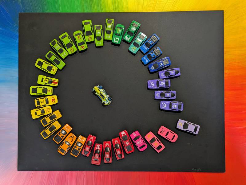 exclusion Collage Mixed media Hubert LAUDE - Subjektiv.art