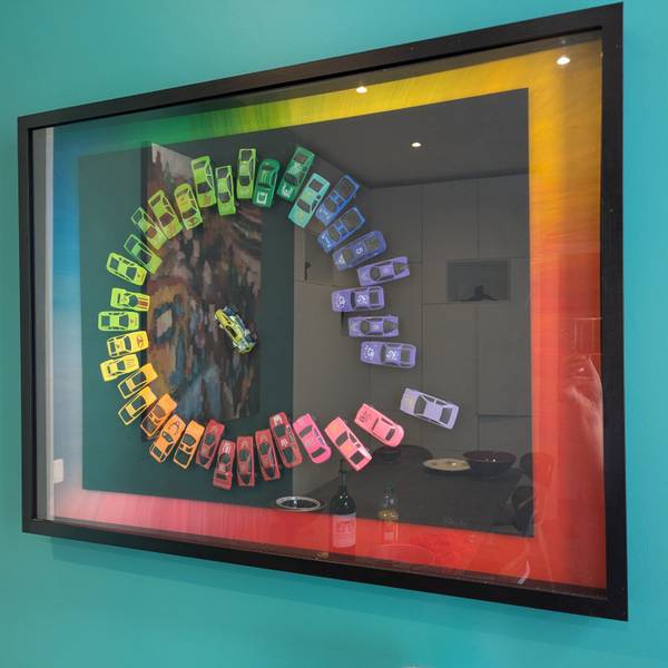 exclusion Collage Mixed media Hubert LAUDE - Subjektiv.art