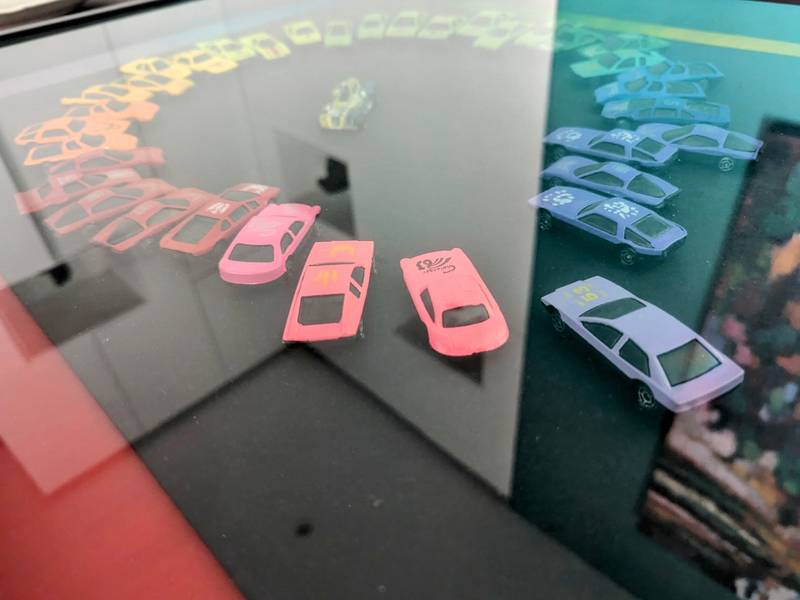 exclusion Collage Mixed media Hubert LAUDE - Subjektiv.art