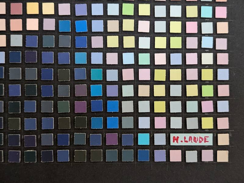 Caillebotte Collage Mixed media Hubert LAUDE - Subjektiv.art