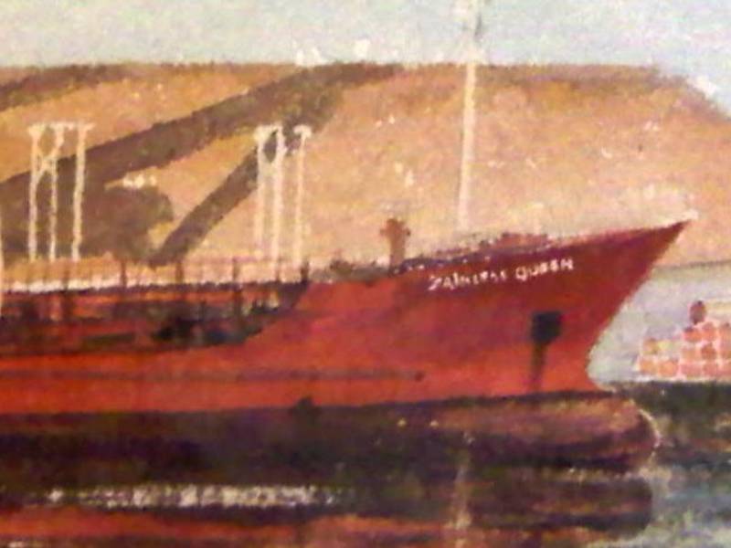 Quai Vauban Expressive and gestural Painting Hubert LAUDE - Subjektiv.art