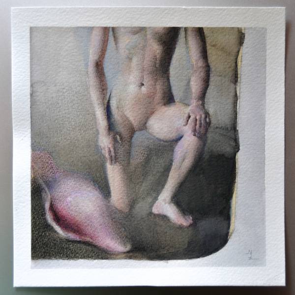 The Acceptance Surrealistic Painting Yuliia Holub - Subjektiv.art