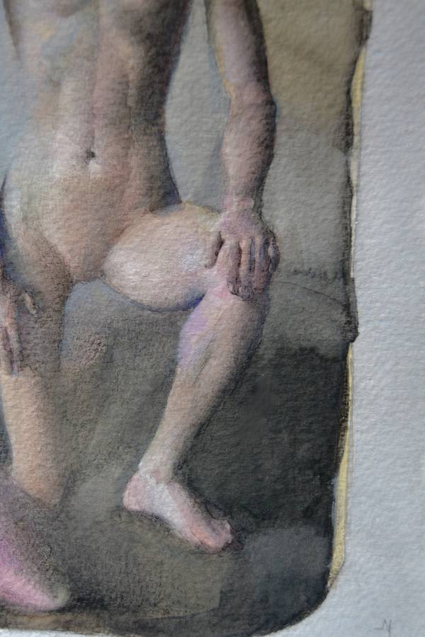 The Acceptance Surrealistic Painting Yuliia Holub - Subjektiv.art
