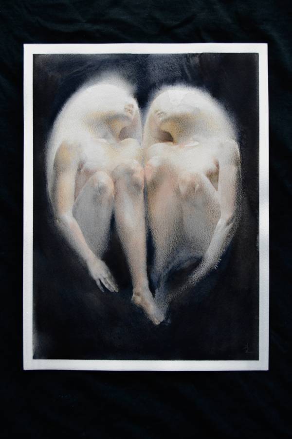 The Union Surrealistic Painting Yuliia Holub - Subjektiv.art