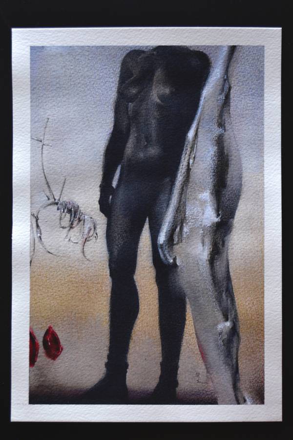 Heavy Metal Lover Surrealistic Painting Yuliia Holub - Subjektiv.art