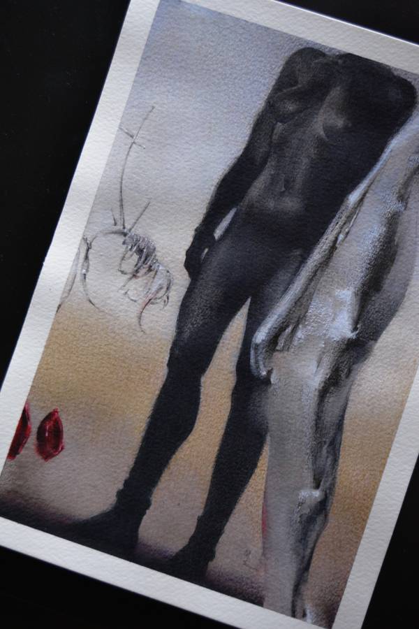 Heavy Metal Lover Surrealistic Painting Yuliia Holub - Subjektiv.art