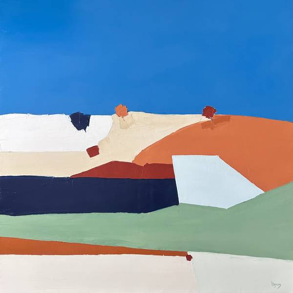 Paysage bleu (2024)  - Subjektiv.art