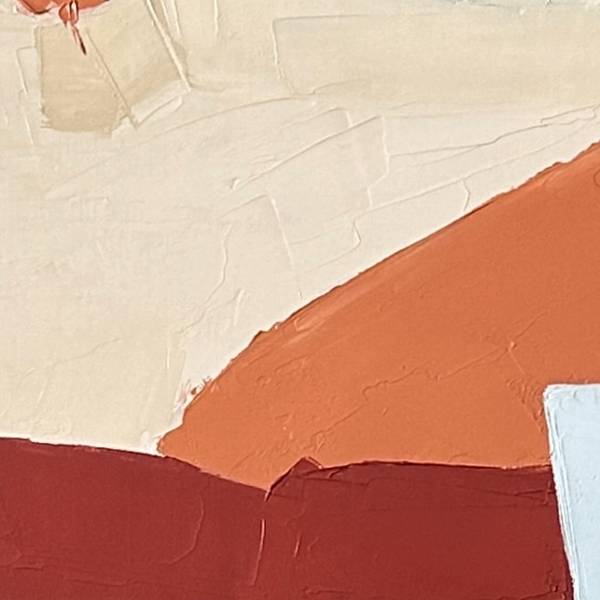 Paysage bleu (2024) Abstract Painting sandrine HIRSON - Subjektiv.art