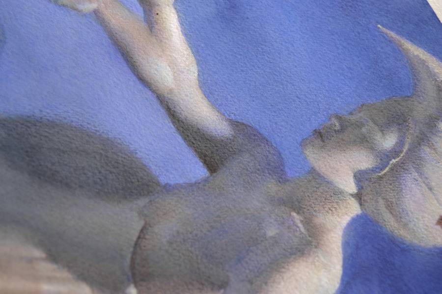 Duality Surrealistic Painting Yuliia Holub - Subjektiv.art