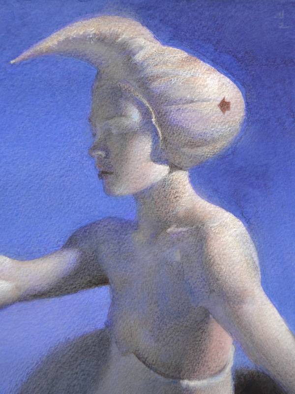 Duality Surrealistic Painting Yuliia Holub - Subjektiv.art