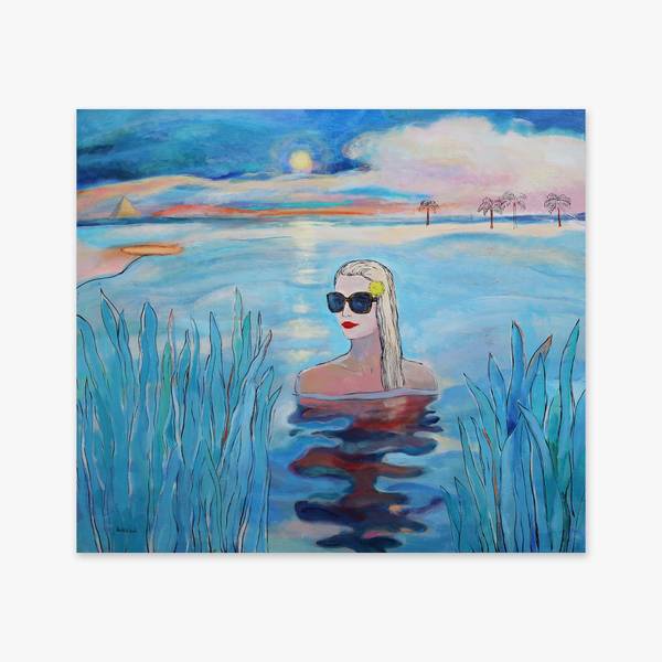 Girl in sunglasses.  - Subjektiv.art