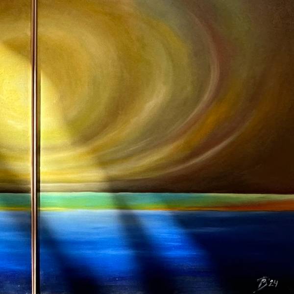 Renaissanse Abstract Painting Ghala Vasylenko - Subjektiv.art