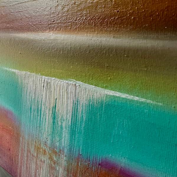 Petit compromis Abstract Painting Ghala Vasylenko - Subjektiv.art