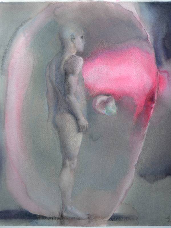 The Will Surrealistic Painting Yuliia Holub - Subjektiv.art