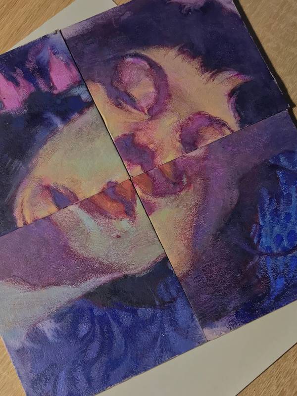 Shining Surrealistic Painting Yuliia Holub - Subjektiv.art