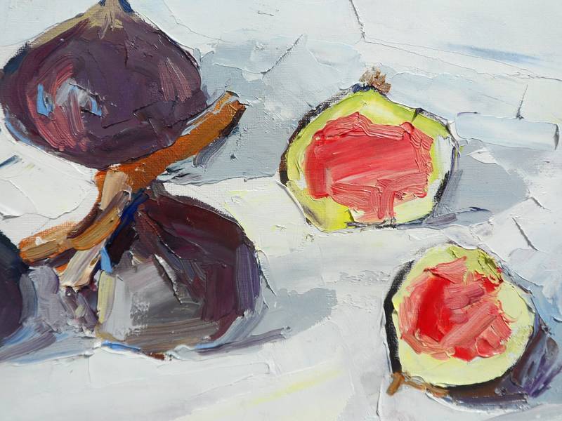 Figs Impressionistic Painting Yehor Dulin - Subjektiv.art