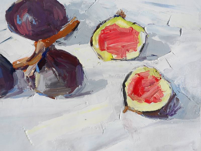 Figs Impressionistic Painting Yehor Dulin - Subjektiv.art