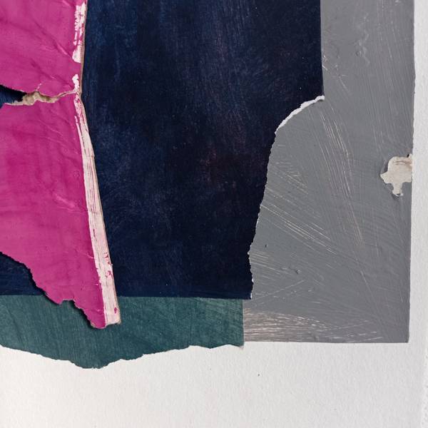 Cloudlessness Abstract Mixed media Yuliia Semkiv - Subjektiv.art