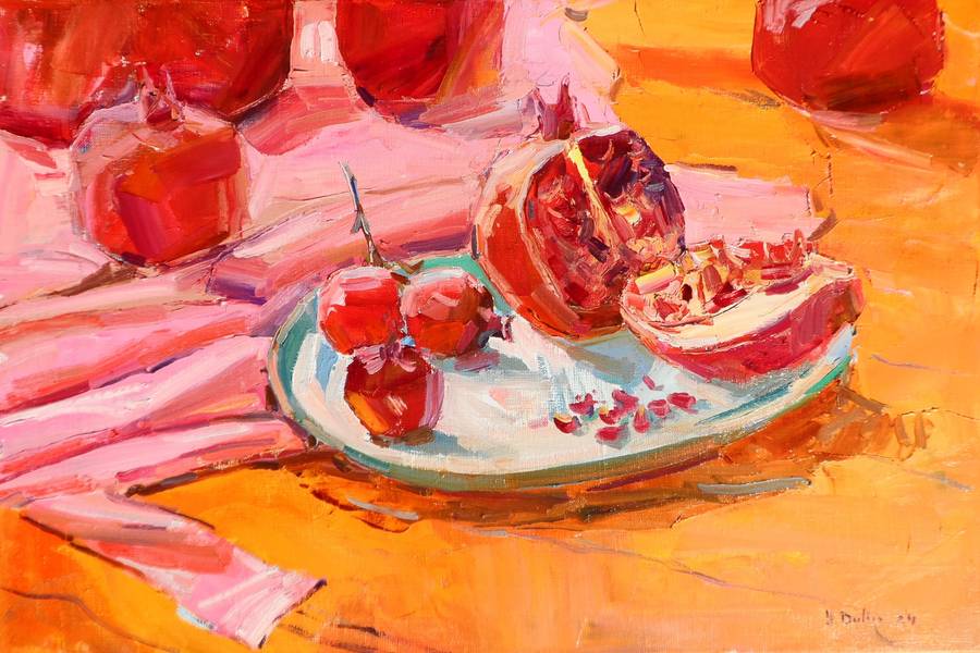 " Holiday pomegranate "  - Subjektiv.art