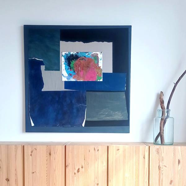 No name  Abstract Mixed media Yuliia Semkiv - Subjektiv.art